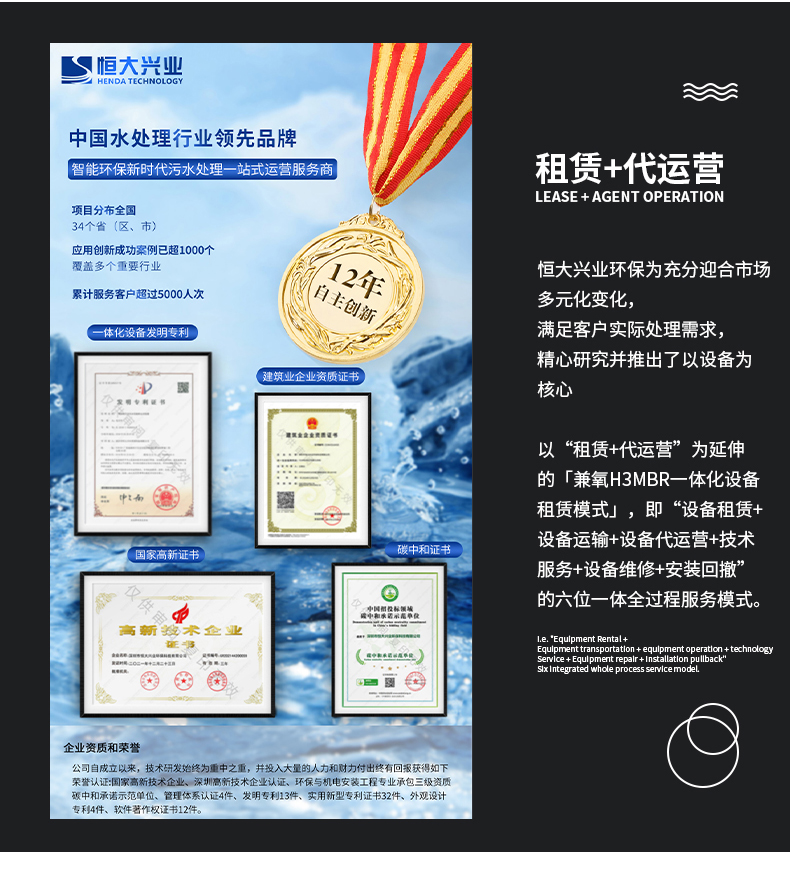 應急污水處理一體化設備